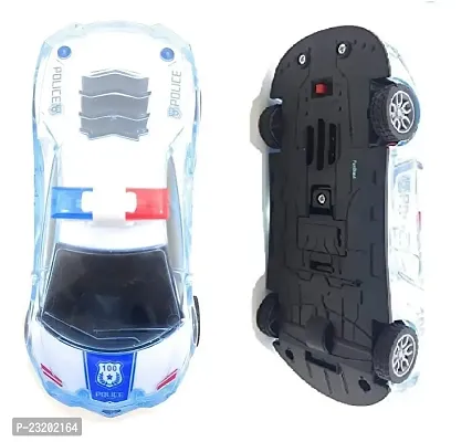 Police Car with Lights, Powered, Music and Siren Sound Car Toy for Kids-thumb5