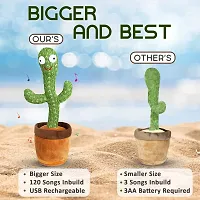 Talking Cactus Baby Toys for Kids Dancing Cactus Toys-thumb1