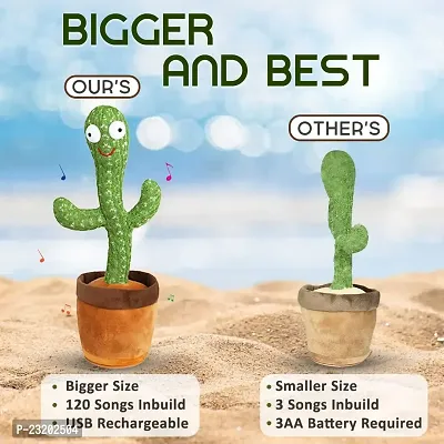 Talking Cactus Baby Toys for Kids Dancing Cactus Toys-thumb2