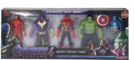 Marvel Action Figures in Avenger Action Figures Set of 5 in Super Hero-thumb3