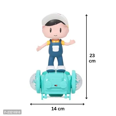 Musical Revolve and Dancing Omni Directional Boy Doll Toy for Kids with Beautiful Light-thumb5