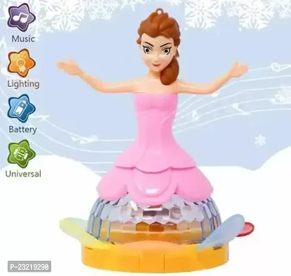 Princess Dancing Doll for Girls with 3D Lights  Sound Toy for Babies/Musical Dancing Toys for Kids-thumb4