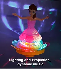 Princess Dancing Doll for Girls with 3D Lights  Sound Toy for Babies/Musical Dancing Toys for Kids-thumb4