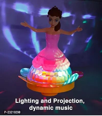 Princess Dancing Doll for Girls with 3D Lights  Sound Toy for Babies/Musical Dancing Toys for Kids-thumb5