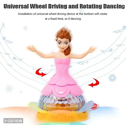 Princess Dancing Doll for Girls with 3D Lights  Sound Toy for Babies/Musical Dancing Toys for Kids-thumb2