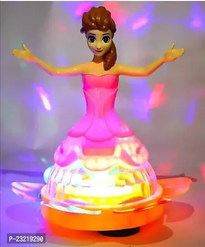 Princess Dancing Doll for Girls with 3D Lights  Sound Toy for Babies/Musical Dancing Toys for Kids-thumb3