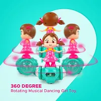 360 Degree Rotating Musical Dancing Girl with 5D Light  Musical Sound-thumb3