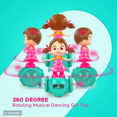 360 Degree Rotating Musical Dancing Girl with 5D Light  Musical Sound-thumb4