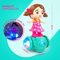 360 Degree Rotating Musical Dancing Girl with 5D Light  Musical Sound-thumb4