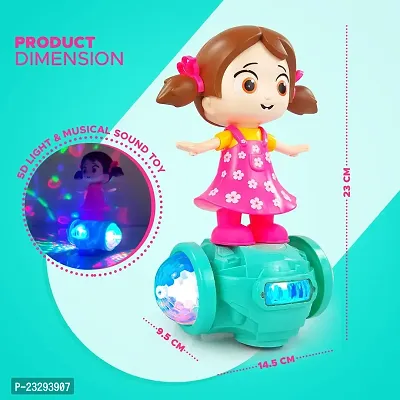 360 Degree Rotating Musical Dancing Girl with 5D Light  Musical Sound-thumb5