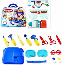 Portable Doctor Suitcase Doctor Kit For Kids Doctor Set, kit for Kids Boys Girls, Pretend Play-thumb1