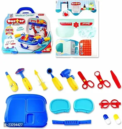 Portable Doctor Suitcase Doctor Kit For Kids Doctor Set, kit for Kids Boys Girls, Pretend Play-thumb2