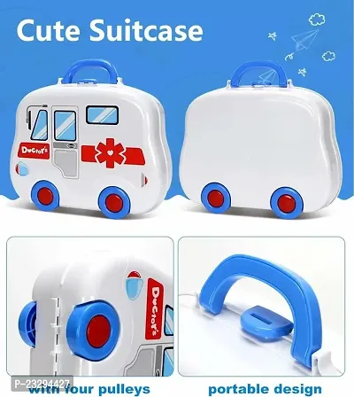 Portable Doctor Suitcase Doctor Kit For Kids Doctor Set, kit for Kids Boys Girls, Pretend Play-thumb5