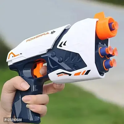Blaze Storm Powerful Space Gun for Boys with Soft Foam Bullets,Target Shooting Role Play Toy Gun Game for Kids Boys-thumb5