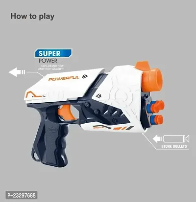 Blaze Storm Powerful Space Gun for Boys with Soft Foam Bullets,Target Shooting Role Play Toy Gun Game for Kids Boys-thumb4