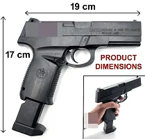 Mouser gun Toy Shooting with Plastic Bulets/ Pull Back The Loader to Load Gun Darts  Plastic Bullets-thumb4