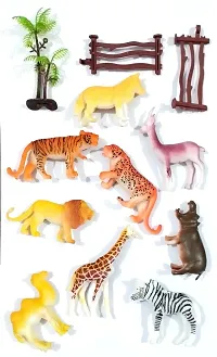 Wildlife Animal Toy Set Realistic Animal Figures for Kids (Animal 12 Pcs)-thumb2