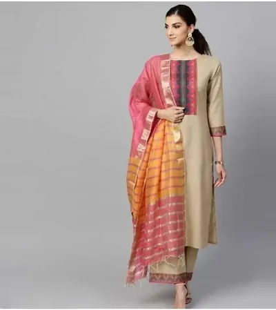 Trendy Straight Kurta Set