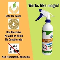 Kitchen Cleaner Spray Oil  Grease Stain Remover Stove  Chimney Cleaner Spray Non-Flammable Nontoxic Magic Degreaser Spray for Kitchen Cleaning Spray for Grill  Exhaust Fan (500ml)-thumb2