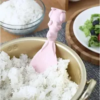 Rice Serving Spoons - Rabbit Handle Non Stick Silicone Rice Serving Shovel - Kitchen Utensil - Kitchen Tool 2PC Paddle MRA Enterprises-thumb4