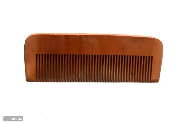 wide teeth wooden comb