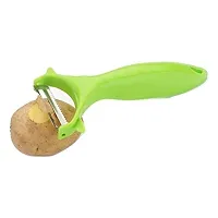 Xudo Plastic Vegetable and Fruit Peeler, Multicolour-thumb2