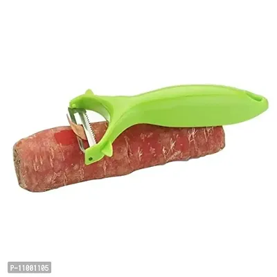 Xudo Plastic Vegetable and Fruit Peeler, Multicolour-thumb4