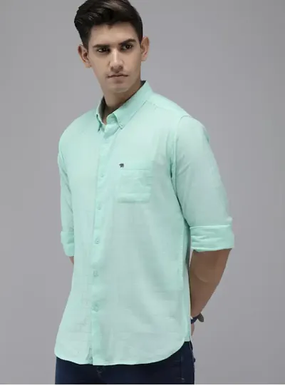 Hot Selling Cotton Blend Long Sleeve Formal Shirt 