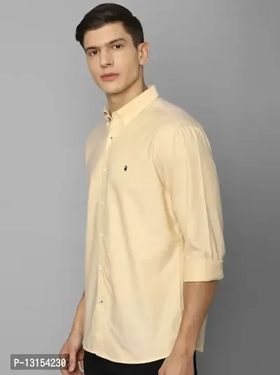 Cream Shirt ww Formal Shirts For Men-thumb0