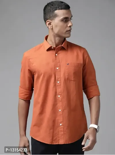 Rust Badlook Shirt Modelq Formal Shirts For Men-thumb0