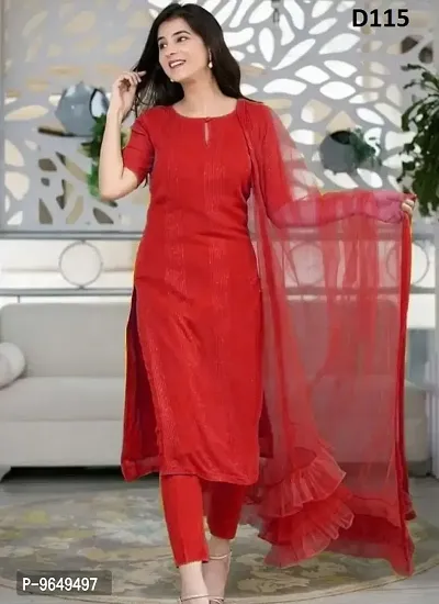 Trendy Women Rayon Ethnic Gown with Pant