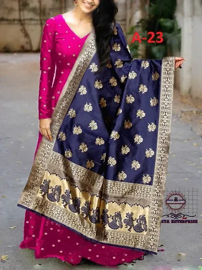 Attractive Gowns With Dupatta