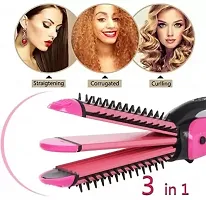 3 in 1 Hair Straight, Hair curler and hair Crimper machine for Women-thumb2