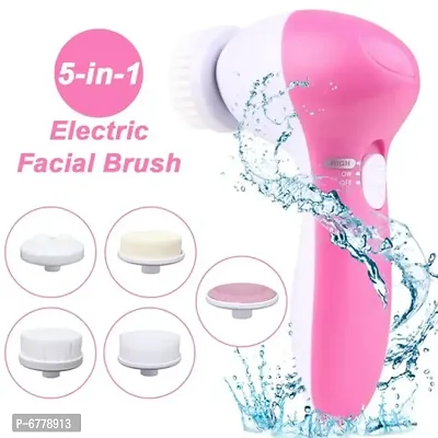 Electric 5 in 1 face Massager Facial Brush for Women