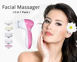 Electric 5 in 1 face Massager Facial Brush for Unisex skin care-thumb1