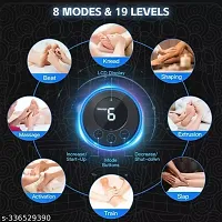 EMS foot massager and Butterfly Full body massager with 8 Modes for Perfect full Body massager Medicure Pedicure face massager Body massager Neck massager-thumb1