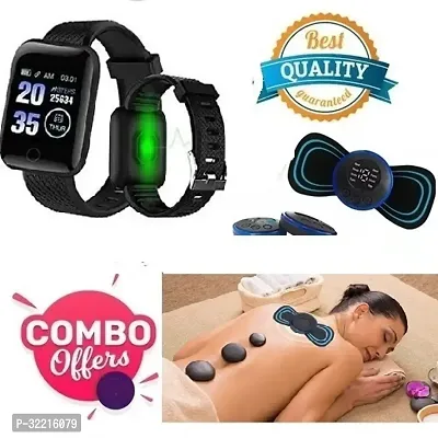 Butterfly Massager with Smartwatch Combo of 2-thumb0