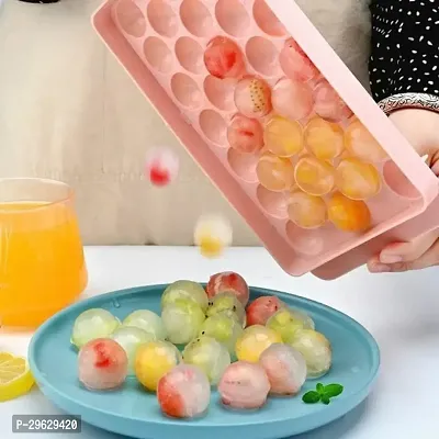 Stylish Soft Plastic Ice Cube Tray-thumb2