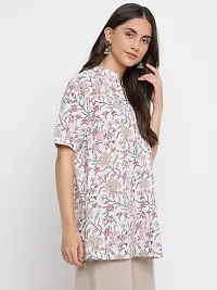 Indian Knots White and Pink Printed Tunic_10-01-STOP205 L-thumb2