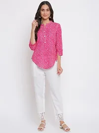 INDIAN KNOTS-Women Cotton Pink Printed Tunic_1202KB685p-thumb4