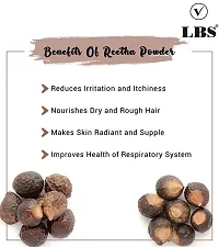 LBS Combo of-Amla Reetha Shikakai  Neem Hibiscus  Bhringraj Powder for Hair Pack (100gm Each)  (600g) Hair Care Combo  ,Hair Conditiner,Hair Shampoo,Hair Pack-thumb2