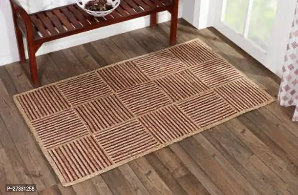 Stylish Brown Polyester Door Mats