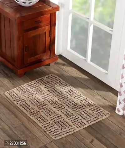 Stylish Brown Polyester Door Mats