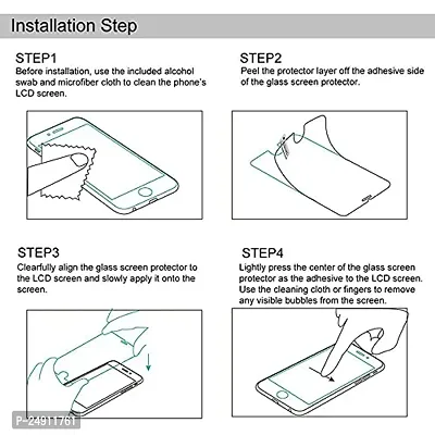 Imperium Frosted Matte Finish (Anti -Scratch) Tempered Glass Screen Protector for Oppo A12-thumb5