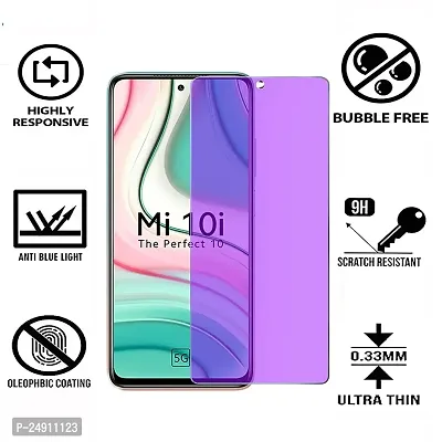 Imperium Anti-Blue Light (Blue Light Resistant) Tempered Glass Screen Protector for MI 10i-thumb2