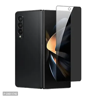 Imperium Anti-Spy, Anti-Peeping, Privacy Tempered Glass Screen Protector designed for Samsung Galaxy Fold 3 5G - Transaprent