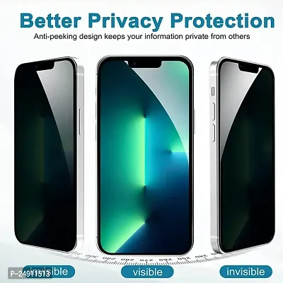 Imperium Apple iPhone 14 Privacy Tempered Glass Compatible for Apple iPhone 14 Series.-thumb2