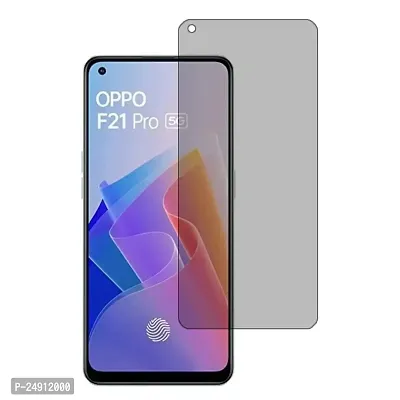 Imperium Frosted Matte Finish (Anti -Scratch) Tempered Glass Screen Protector for OPPO F21 Pro 5G