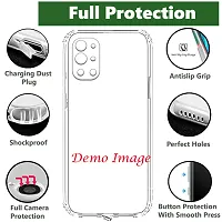 Imperium Crystal Clear Back Cover with ANTI-DUST Plug | 360 Degree  Camera Protection | Soft Silicon Transparent Case for OnePlus 8T-thumb2