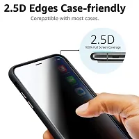 Imperium Apple iPhone X  Apple iPhone Xs Privacy Tempered Glass Compatible for Apple iPhone X Series.-thumb3